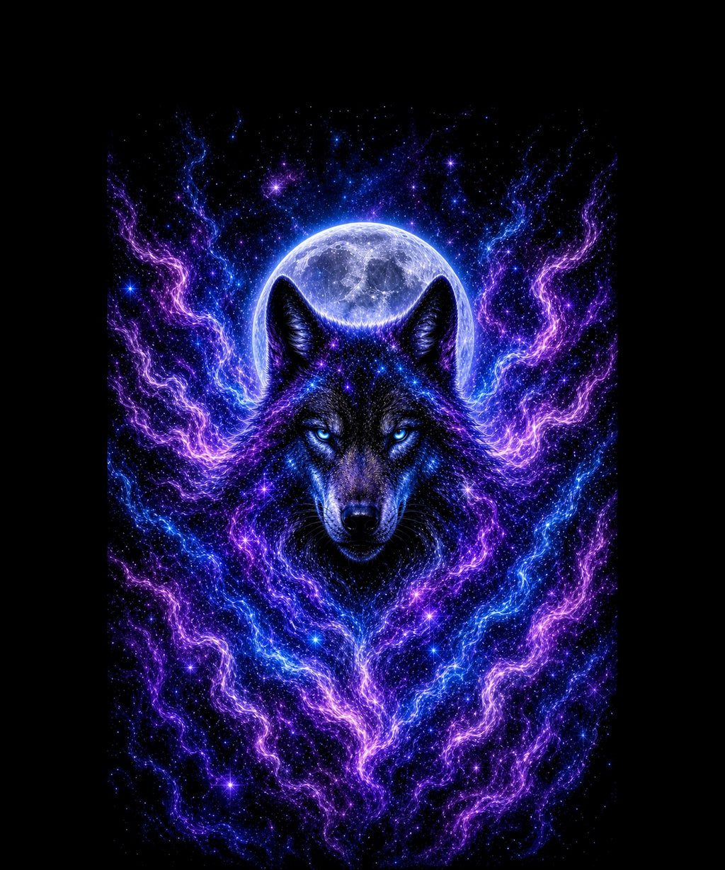 Galaxy Wolf — design art