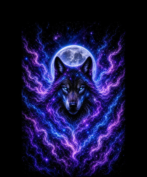 Galaxy Wolf — design art