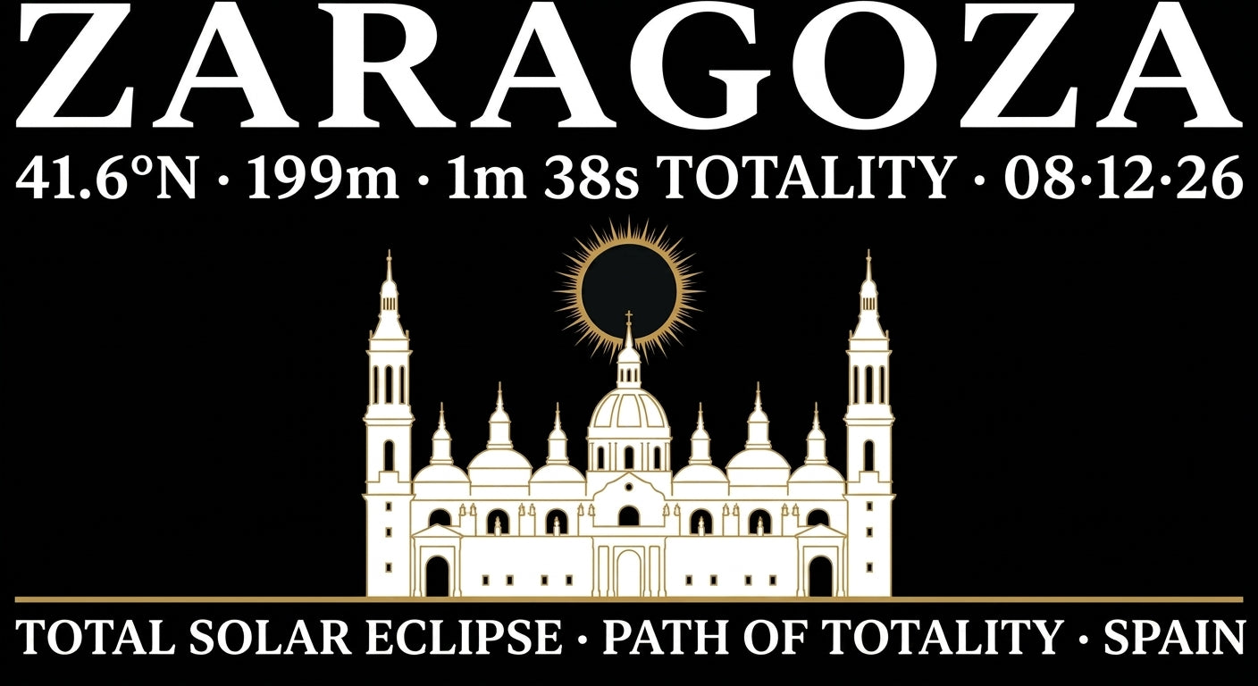 Bare design extract — Zaragoza Eclipse 2026 tee